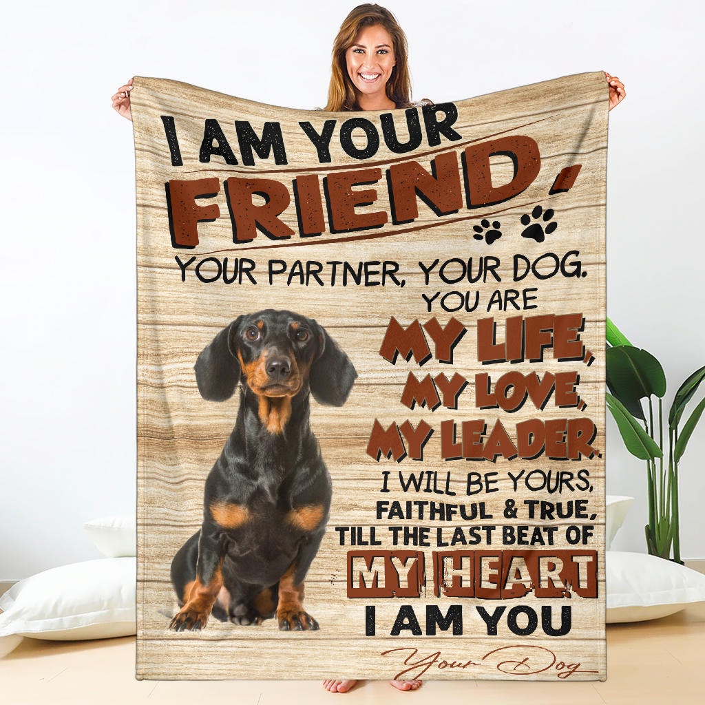 Dachshund 3-My Love Blanket