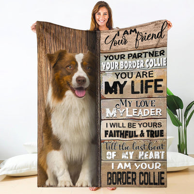 Border Collie 2-Your Partner Blanket