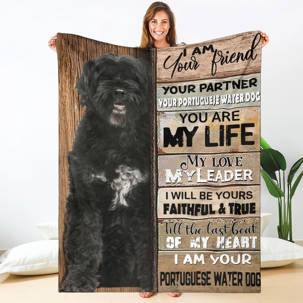 Portuguese Water Dog-Your Partner Blanket
