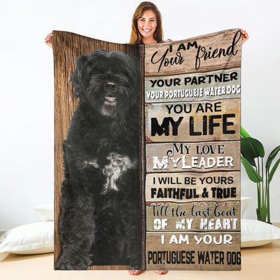 Portuguese Water Dog-Your Partner Blanket