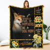 Shiba Inu-A Dog Mom Blanket