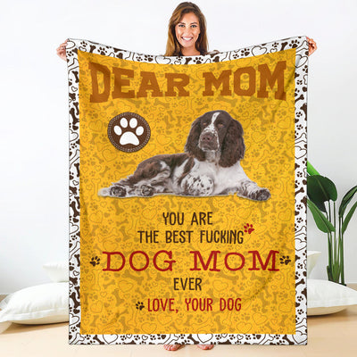 English Springer Spaniel-Dog Mom Ever Blanket