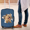 Cairn Terrier Torn Paper Luggage Covers