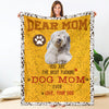 Old English Sheepdog-Dog Mom Ever Blanket