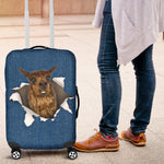 Alpaca Torn Paper Luggage Covers