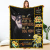 Chihuahua-A Dog Mom Blanket