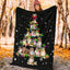 Shetland Sheepdog Christmas Tree Blanket