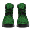 German Shepherd Mandala Green All-Season Boots