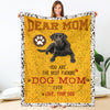 Labrador Retriever-Dog Mom Ever Blanket