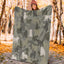 Labradoodle Camo Blanket