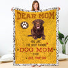 Labrador Retriever 2-Dog Mom Ever Blanket