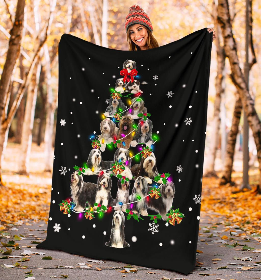 Bearded Collie Christmas Tree