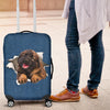 Leonberger Torn Paper Luggage Covers