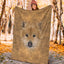 Eurasier Face Hair Blanket