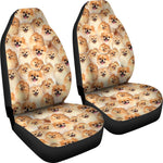Pomeranian Full Face Car Seat Covers