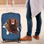 Boykin Spaniel Torn Paper Luggage Covers