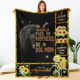 Newfoundland-A Dog Mom Blanket