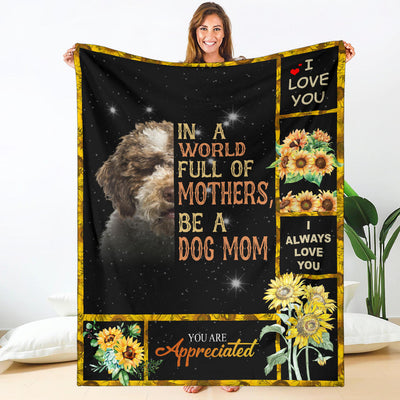 Lagotto Romagnolo-A Dog Mom Blanket