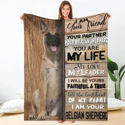 Belgian Shepherd-Your Partner Blanket