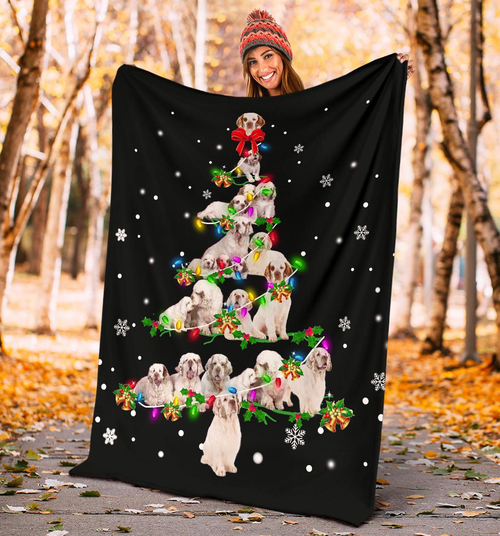 Clumber Spaniel Christmas Tree