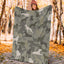 German Shorthaired Pointer Camo Blanket