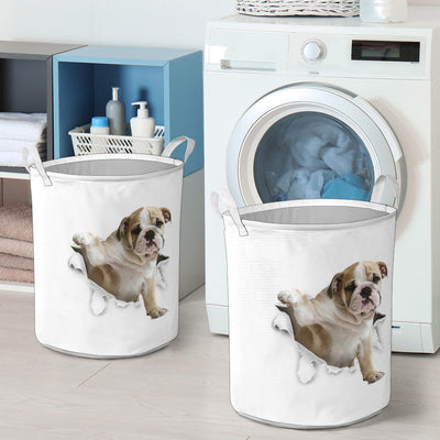 English Bulldog - Tornpaper - LB