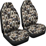 Skye Terrier Full Face Car Seat Covers