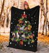 Horse Christmas Tree Blanket