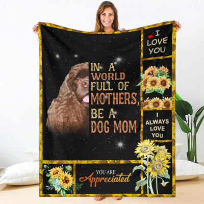 American Cocker Spaniel-A Dog Mom Blanket