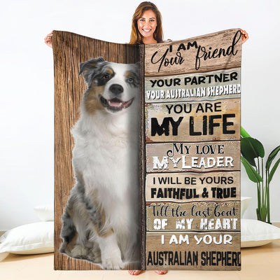 Australian Shepherd-Your Partner Blanket
