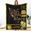 Doberman-A Dog Mom Blanket