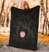 Portuguese Water Dog Face Hair Blanket