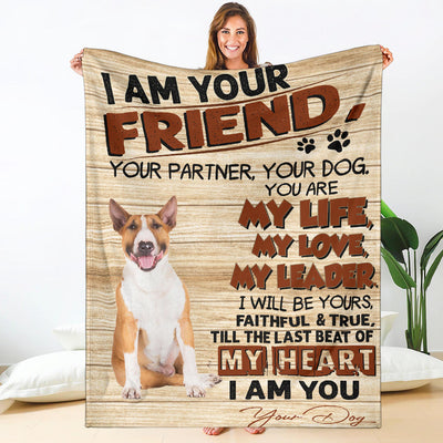 Bull Terrier-My Love Blanket
