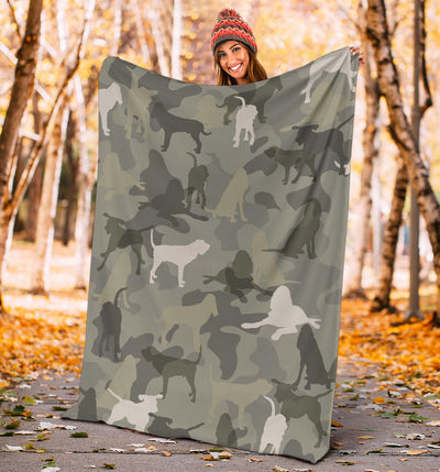 Bloodhound Camo Blanket