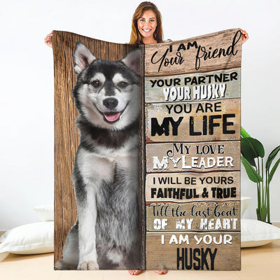 Husky-Your Partner Blanket