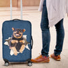 Rottweiler Torn Paper Luggage Covers