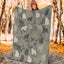 Old English Sheepdog Camo Blanket