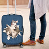 Husky Torn Paper Luggage Covers