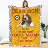 Basset Hound-Dog Mom Ever Blanket