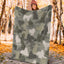 American Cocker Spaniel Camo Blanket