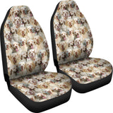 Clumber Spaniel Full Face Car Seat Covers