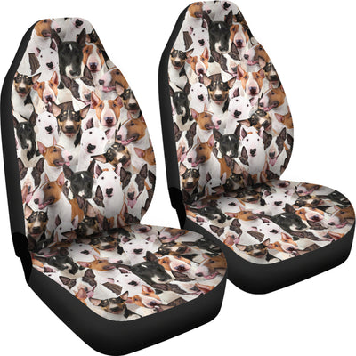 Bull Terrier Full Face Car Seat Covers