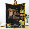 Wire Fox Terrier-A Dog Mom Blanket