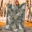 Bichon Frise Camo Blanket