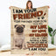 Pug 2-My Love Blanket