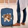 Chihuahua Torn Paper Luggage Covers
