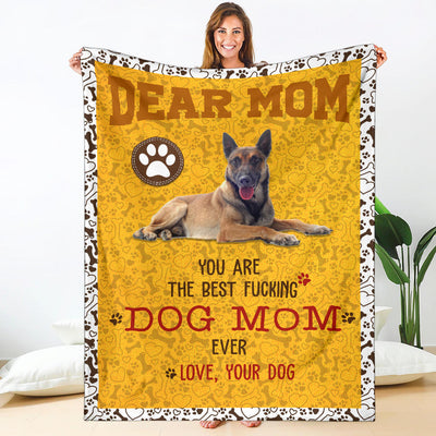 Belgian Shepherd-Dog Mom Ever Blanket