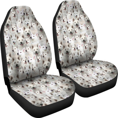 Berger Blanc Suisse Full Face Car Seat Covers