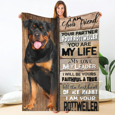 Rottweiler-Your Partner Blanket