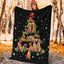 Rhodesian Ridgeback Christmas Tree Blanket